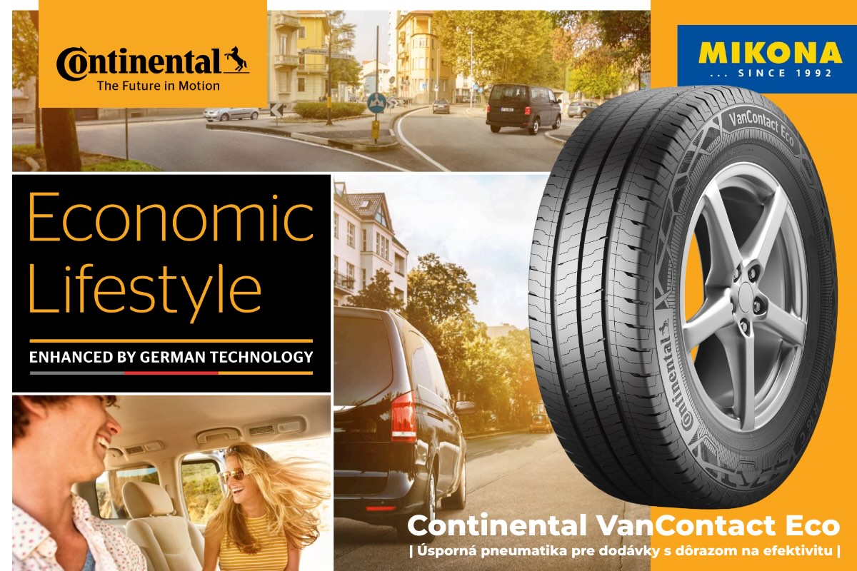 Continental VanContact Eco pneumatika pre dodávky
